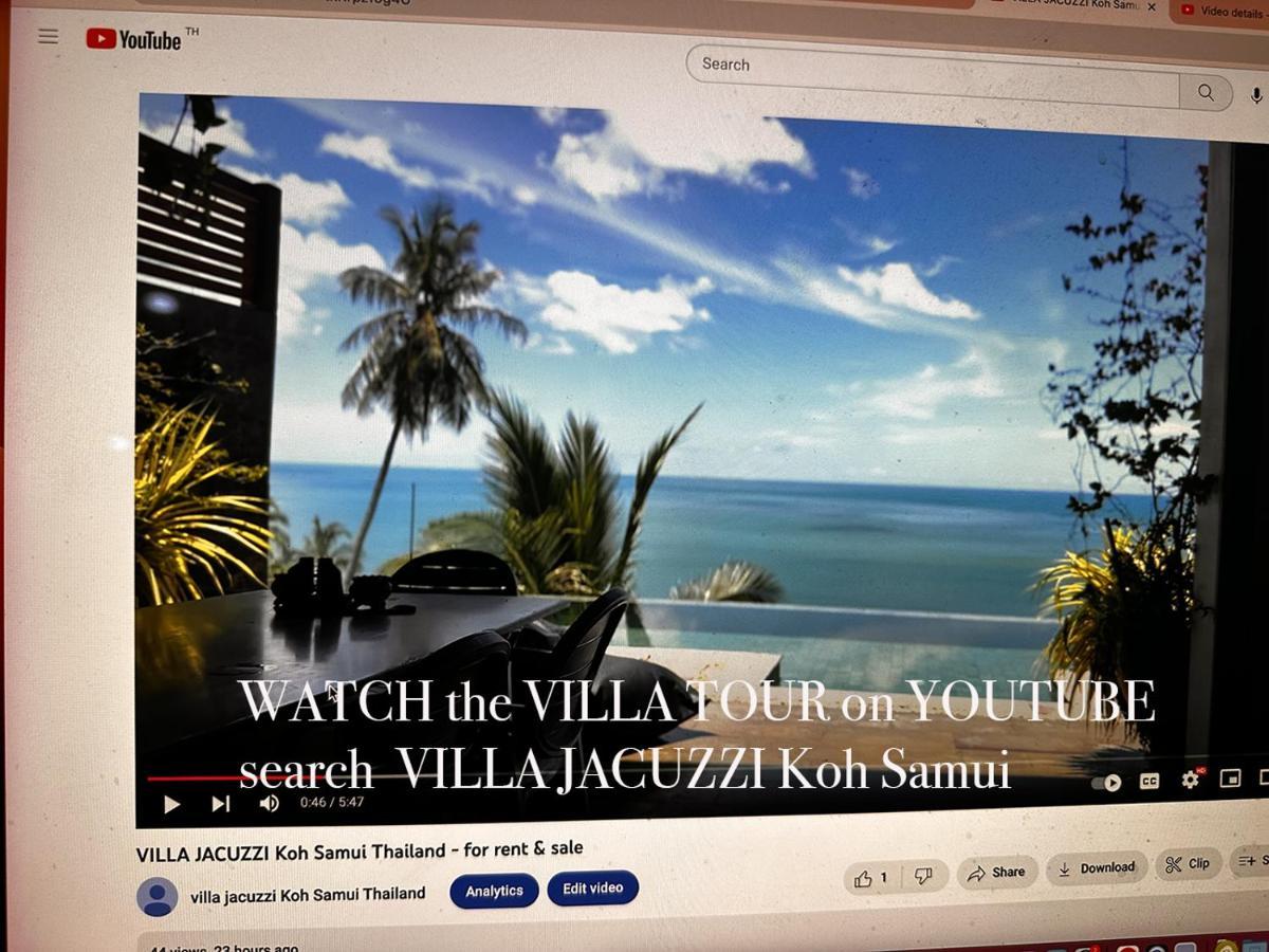 Villa Jacuzzi Seaview Villa Чавенг Бийч Екстериор снимка